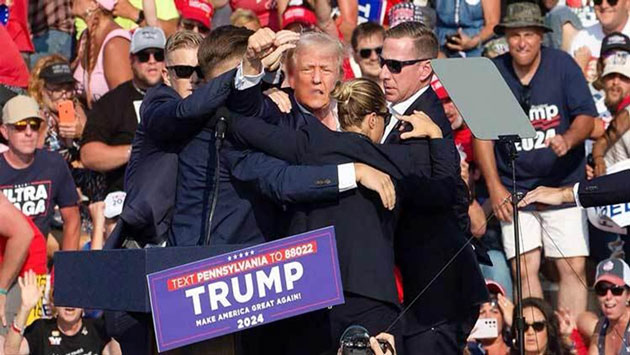 ট্রাম্পের ওপর হামলা, প্রত্যক্ষদর্শীর বর্ণনায় যেসব তথ্য উঠে এসেছে