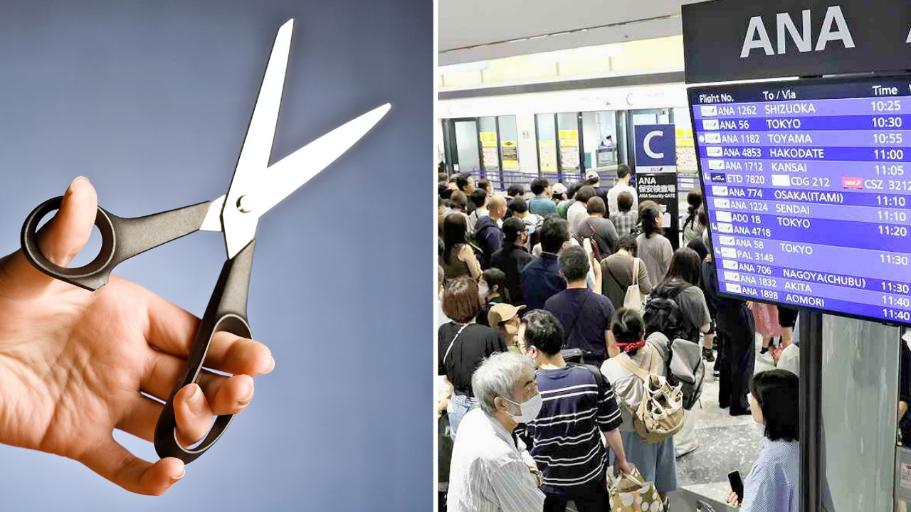 জাপানে বিমানবন্দরে কাঁচি হারিয়ে যাওয়ায় বাতিল ৩৬টি ফ্লাইট