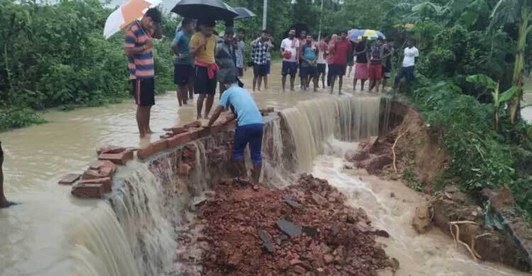 বাঁধের মুখ একা একা খুলে গেছে- বলছে ভারত