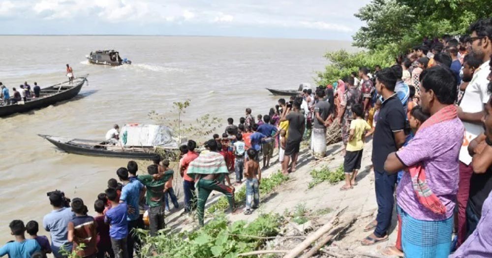 উদ্ধার হলো পদ্মায় ডুবে নিখোঁজ চারজনের মরদেহ