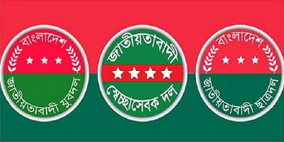 ভারতীয় দূতাবাস অভিমুখে যুবদল, স্বেচ্ছাসেবক দল ও ছাত্রদলের পদযাত্রা