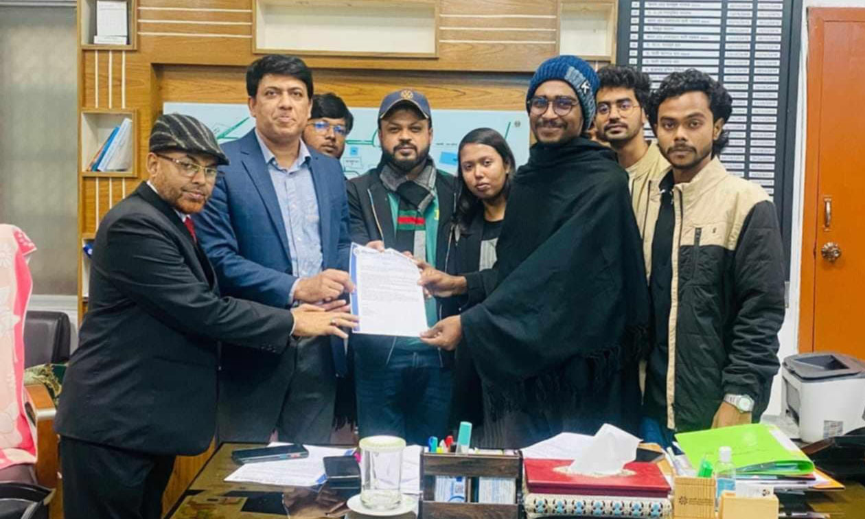 রাকসু নির্বাচনের রোডম্যাপসহ ১০  দফা দাবি রাবি ছাত্র ইউনিয়নের