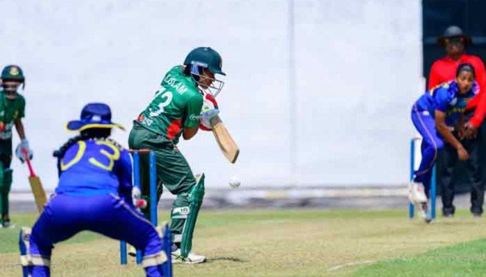 শ্রীলঙ্কায় জিতে সিরিজে টিকে থাকলো মেয়েরা