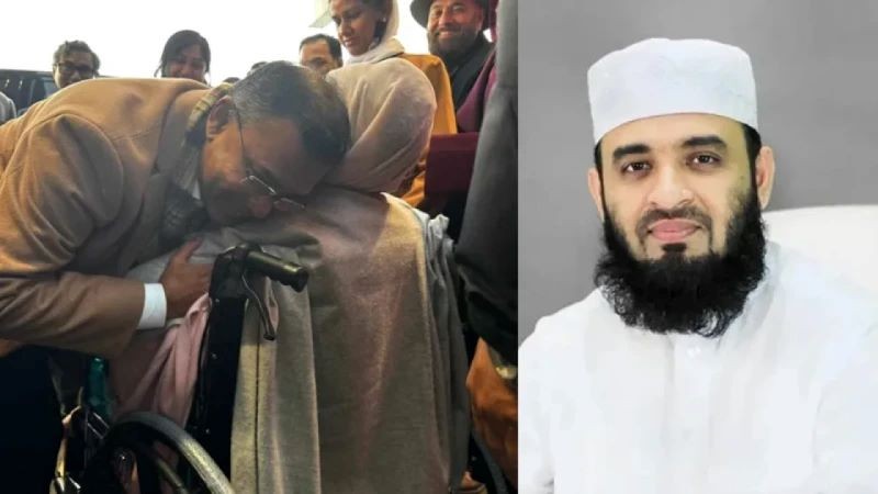 মা-ছেলের আলিঙ্গন দেখে যা বললেন আজহারী