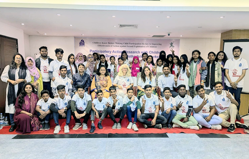 রাজশাহীতে শিশুদের অংশগ্রহণমূলক গবেষণা পদ্ধতি নিয়ে প্রশিক্ষণ কর্মশালা