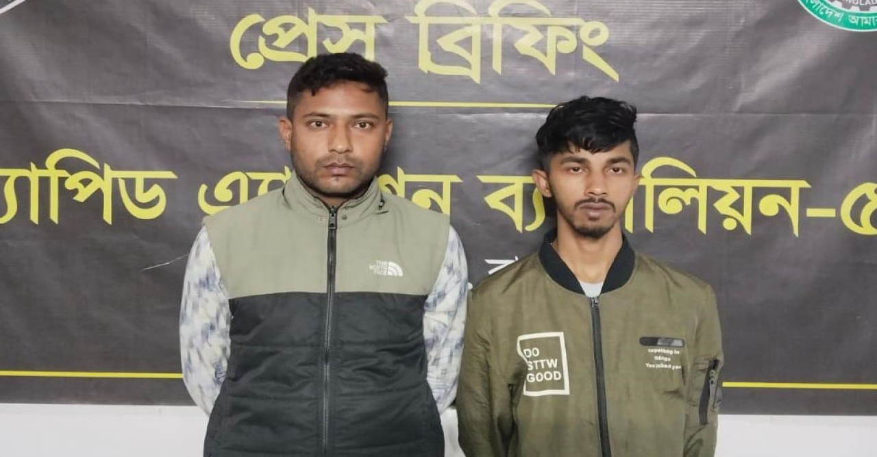 রাজশাহীতে হেরোইনসহ দুই মাদক কারবারি গ্রেপ্তার