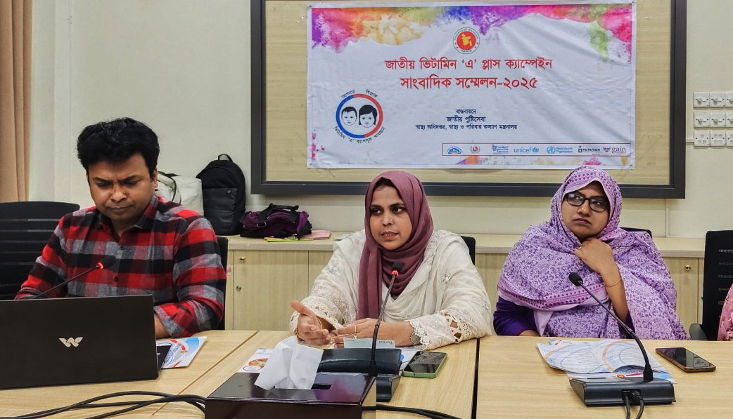 রাজশাহীতে পৌনে ৪ লাখ শিশুকে ভিটামিন  ‘এ’ ক্যাপসুল খাওয়ানোর লক্ষ্যমাত্রা