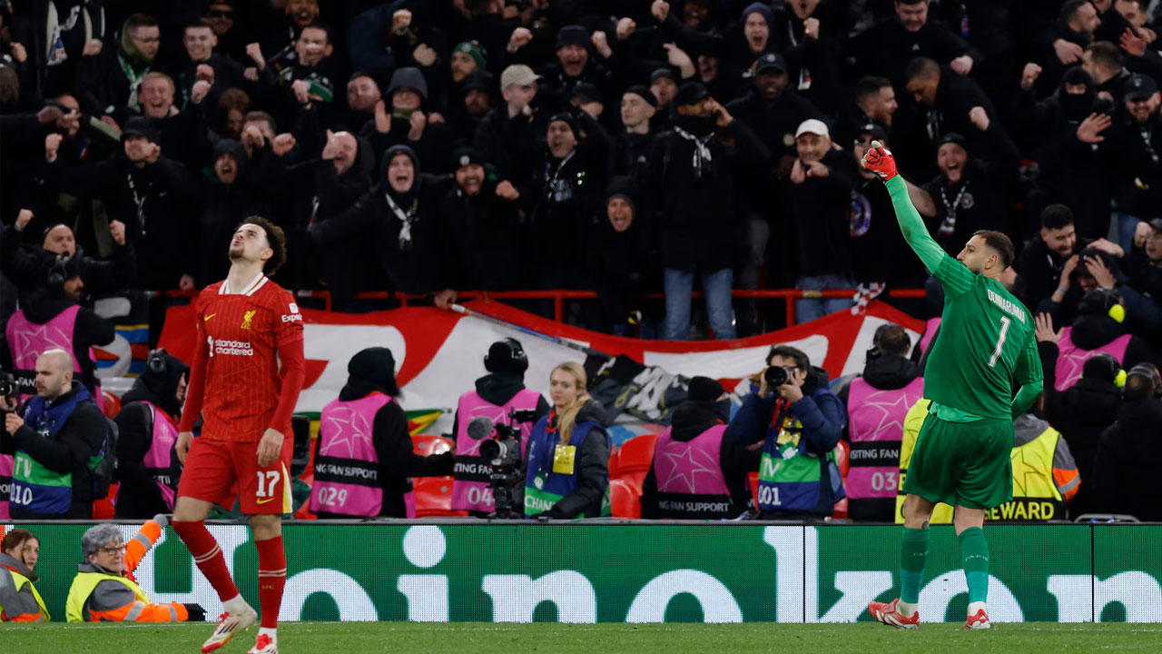 অ্যানফিল্ডে লিভারপুলের এপিটাফ লিখে কোয়ার্টারে পিএসজি