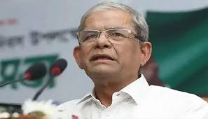নির্বাচনের মাধ্যমে সমস্যার সমাধান করতে হবে : মির্জা ফখরুল