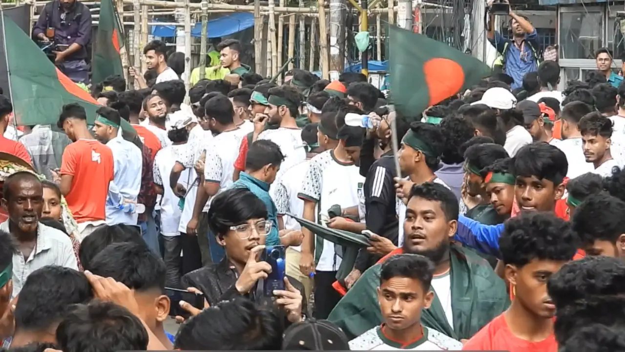 বাংলাদেশ ম্যাচের আগে জাতীয় স্টেডিয়ামে উৎসবের আমেজ