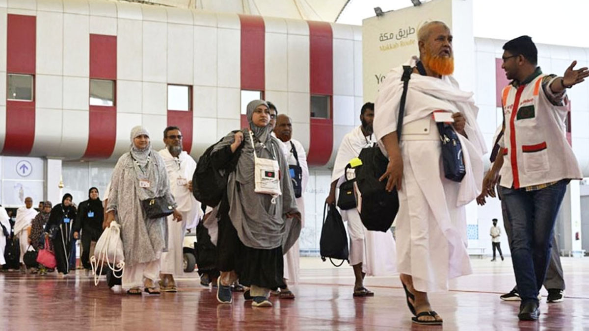 হজ শেষে দেশে ফিরলেন ১৬ হাজার ৪৬৯ হাজি