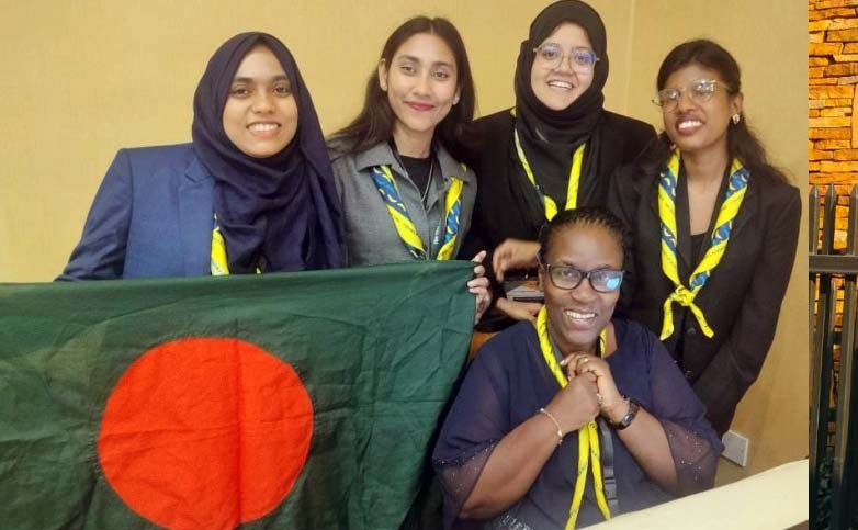 গার্ল গাইডসের আন্তর্জাতিক মঞ্চে রাজশাহীর কৃতি সন্তান ফারিয়া