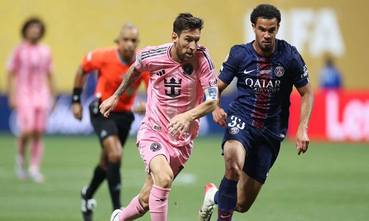 মেসির মায়ামিকে উড়িয়ে কোয়ার্টার ফাইনালে পিএসজি