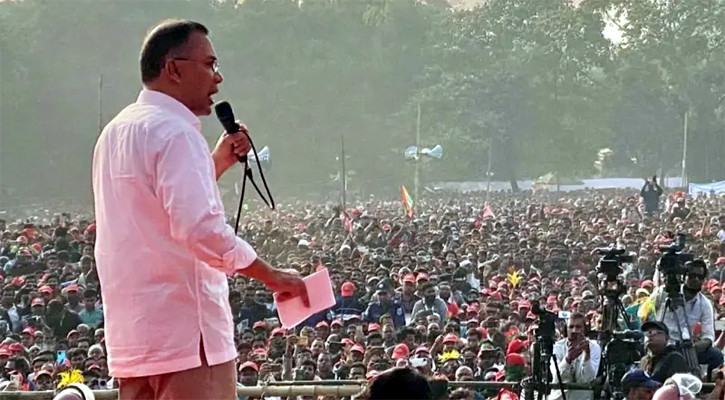 নানিবাড়ির মানুষের কাছে ‘ভোট উপহার’ চাইলেন তারেক রহমান