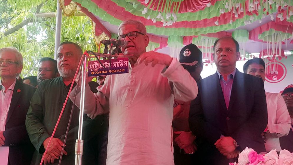 কোনো এক ব্যক্তির নির্দেশে মুক্তিযুদ্ধ হয়নি: মির্জা ফখরুল