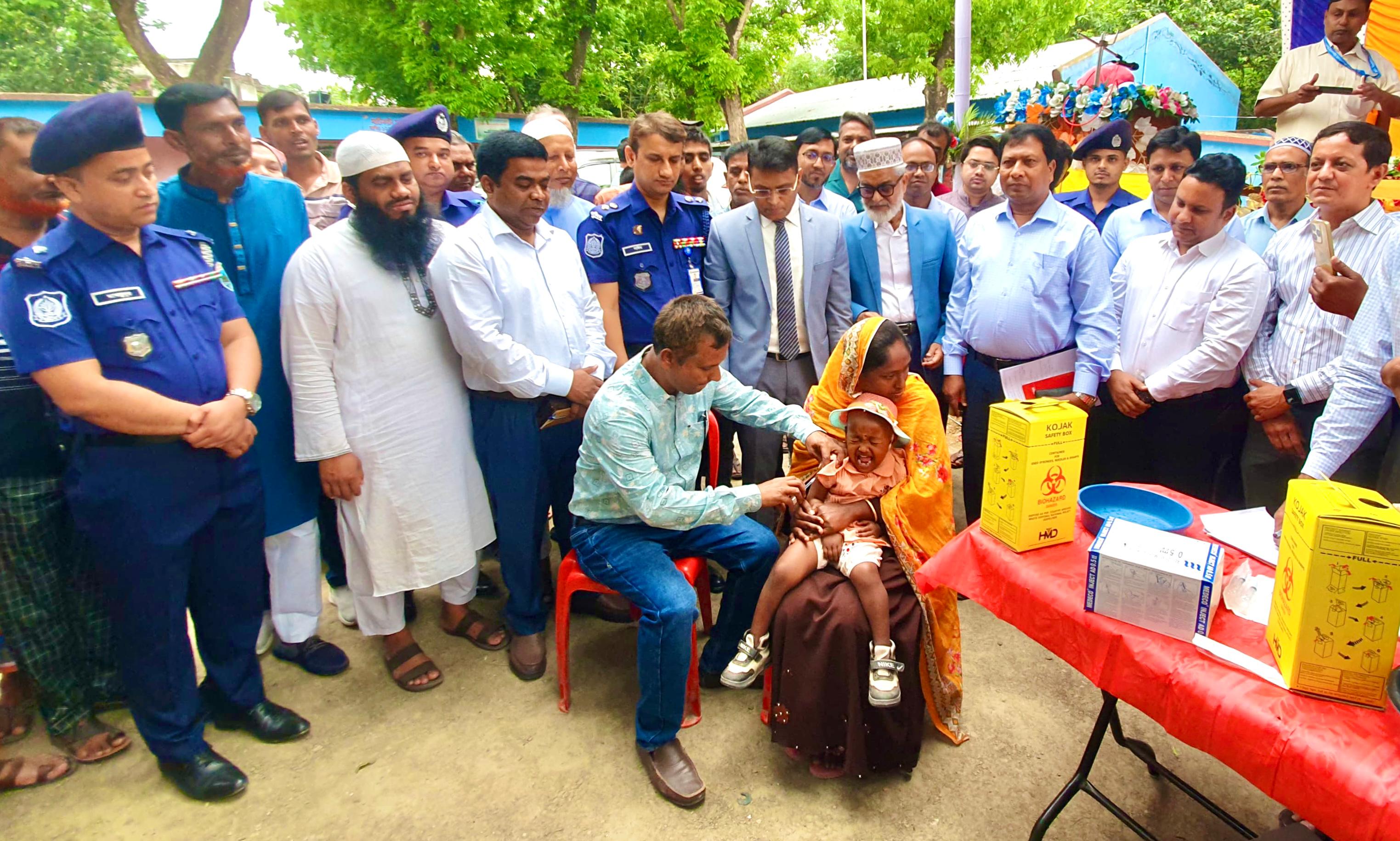 রাজশাহীতে হামের টিকাদান কর্মসূচি শুরু