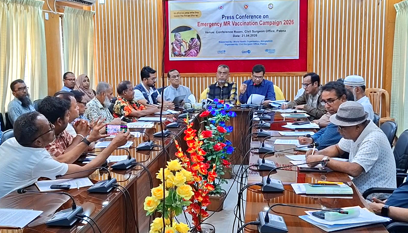 পাবনায় ৩ লক্ষাধিক শিশুকে হাম-রুবেলার টিকা দেওয়া হবে: সিভিল সার্জন