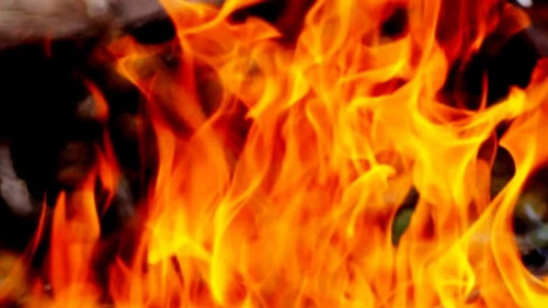 শান্তিনগরে ভবনে আগুন