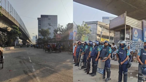 ঢাকায় সকালের পরিস্থিতি কেমন