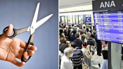 জাপানে বিমানবন্দরে কাঁচি হারিয়ে যাওয়ায় বাতিল ৩৬টি ফ্লাইট