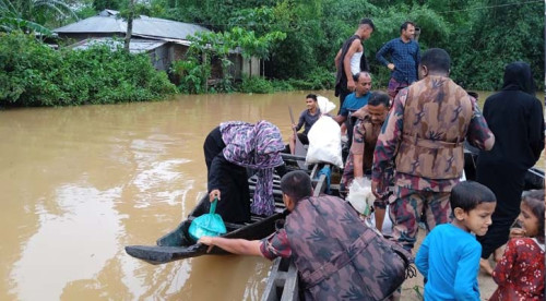 বন্যায় এ পর্যন্ত ১৮ জনের মৃত্যু, ক্ষতিগ্রস্থ ৪৯ লাখ মানুষ