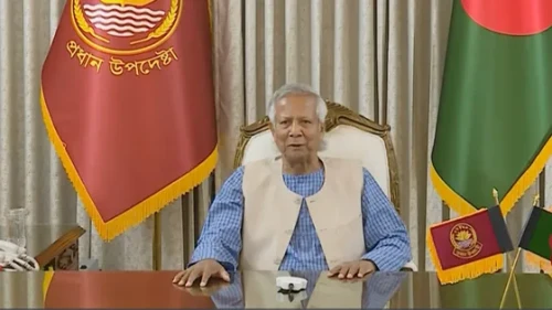 নির্বাচন কখন হবে সেটি রাজনৈতিক সিদ্ধান্ত, আমাদের নয় : জাতির উদ্দেশে ভাষণে ড. ইউনূস