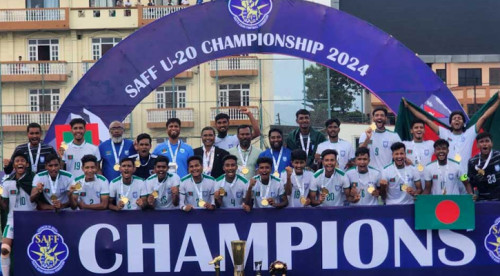 জাতীয় দলে সাফজয়ী ৪ ফুটবলার