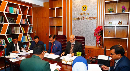 রাসিকের অর্থ ও সংস্থাপন বিষয়ক স্থায়ী কমিটির সভা অনুষ্ঠিত