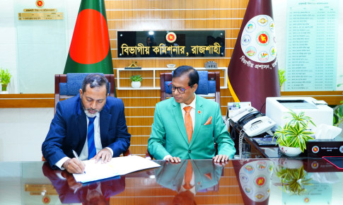 রাসিক প্রশাসকের দায়িত্ব নিলেন খোন্দকার আজিম আহমেদ