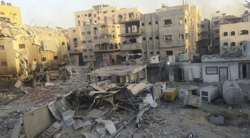 গাজায় হাসপাতালের কাছে ইসরায়েলি হামলায় নিহত ৫০