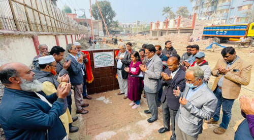 রাজশাহীতে বিএমডিএ ভবন নির্মাণ কাজের উদ্বোধন