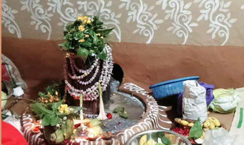 তানোরের বাধাইড়ে মন্দির থেকে কষ্টিপাথরের শিবমূর্তি চুরি