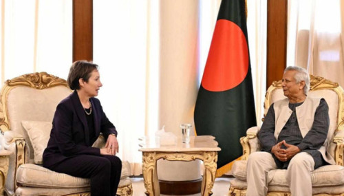 অন্তর্বর্তী সরকারকে সমর্থন দেয়ার প্রতিশ্রুতি পুনর্ব্যক্ত যুক্তরাষ্ট্রের