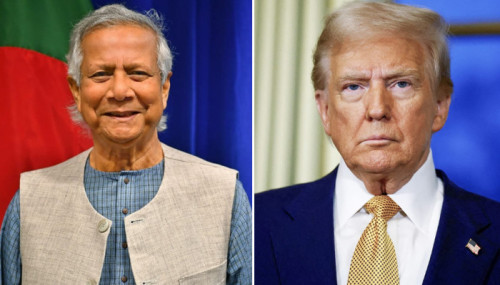 ট্রাম্পকে শুভেচ্ছা বার্তা পাঠালেন প্রধান উপদেষ্টা