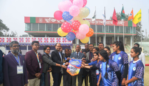 রাজশাহীতে তারুণ্যের উৎসব আন্তঃজেলা অ্যাথলেটিকস অনুষ্ঠিত