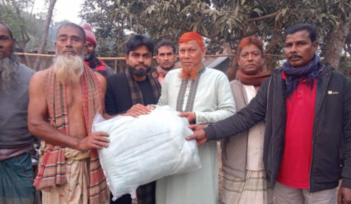 দুর্গাপুরে যুবদলের আয়োজনে কম্বল বিতরণ
