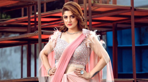 রেড কার্পেটে ‘ভুল’ ইংরেজি, কটাক্ষের শিকার শ্রাবন্তী!