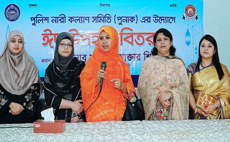 রাজশাহীতে আরএমপি পুনাকের উদ্যোগে ঈদ উপহার বিতরণ