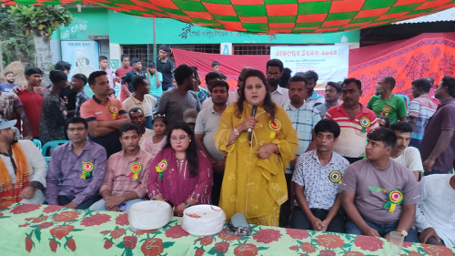 ‘ফ্যাসিস্ট হাসিনা ভারতে বসে বাংলাদেশের মানুষকে নিয়ে ষড়যন্ত্র করছেন’