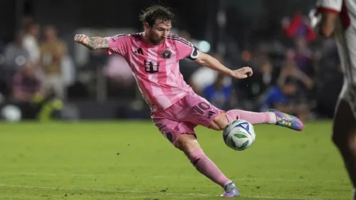 মেসির গোলে ম্যাচ ড্র করল মায়ামি