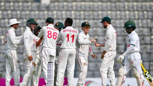 জিম্বাবুয়ের বিপক্ষে অল্পতেই শেষ বাংলাদেশের ইনিংস