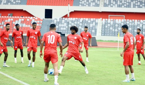 ঢাকায় এসেই অনুশীলনে হামজা