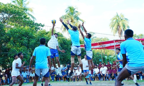 আরএমপির প্রতিষ্ঠাবার্ষিকী উপলক্ষ্যে প্রীতি ভলিবল অনুষ্ঠিত