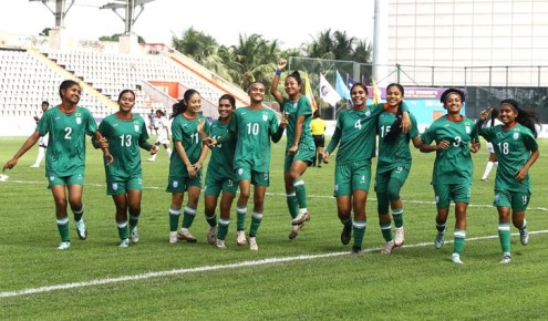 শ্রীলঙ্কাকে ৯ গোলে বিধ্বস্ত করল বাংলাদেশ