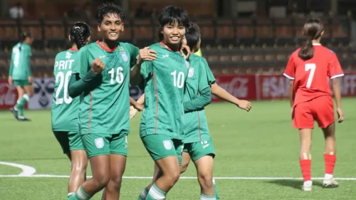 নেপালকে হারিয়ে জয়ের পথে ফিরল বাংলাদেশের মেয়েরা