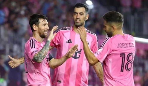 মেসির জোড়া গোলে মায়ামির জয়