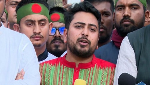 একাত্তর ও চব্বিশের দালালদের বিরুদ্ধে আমরা ঐক্যবদ্ধ: নাহিদ