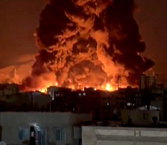 ইরানে হামলায় যুক্তরাষ্ট্রের ব্যবহার করা বিমান ঘাঁটিতে আগুন