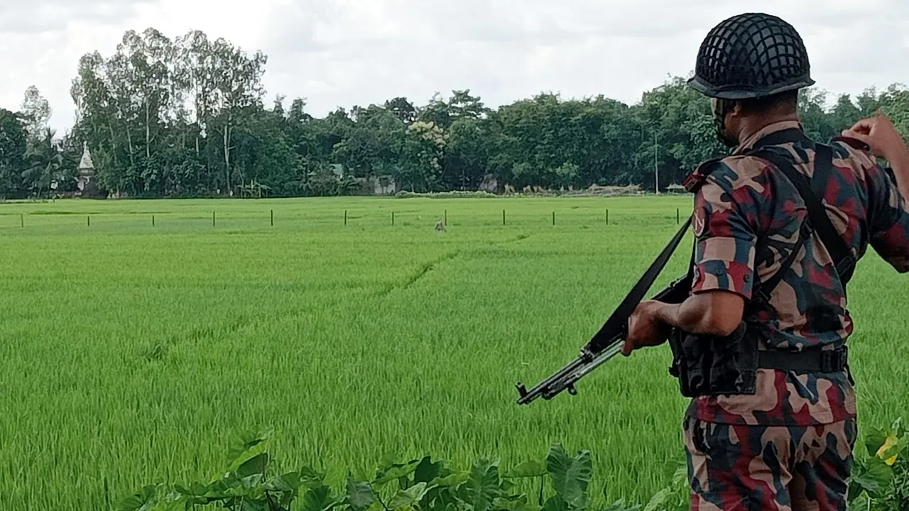 সীমান্তে এবার গুলি ছুড়ল বিজিবি