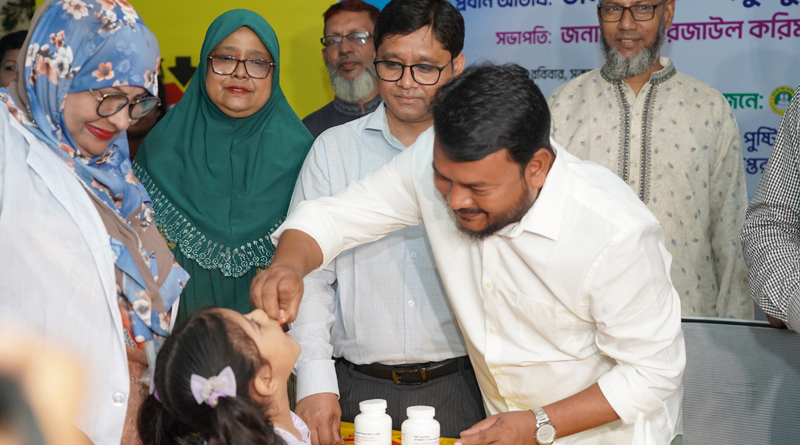 ভিটামিন ‘এ’ প্লাস ক্যাম্পেইনে রাসিকের শতভাগ সাফল্য